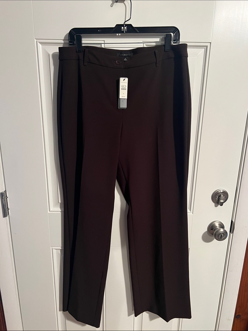 Talbots Women's Dark Brown Dress Trousers